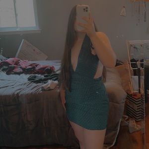 Lucy in the Sky Green Dress